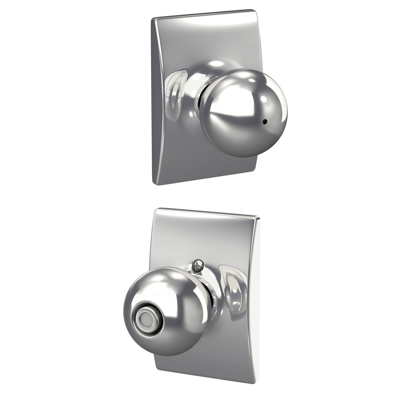 Orbit Knob Bed & Bath Lock