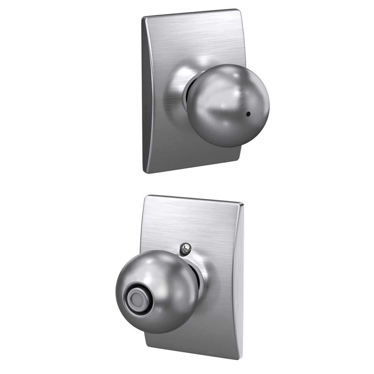 Orbit Knob Bed & Bath Lock