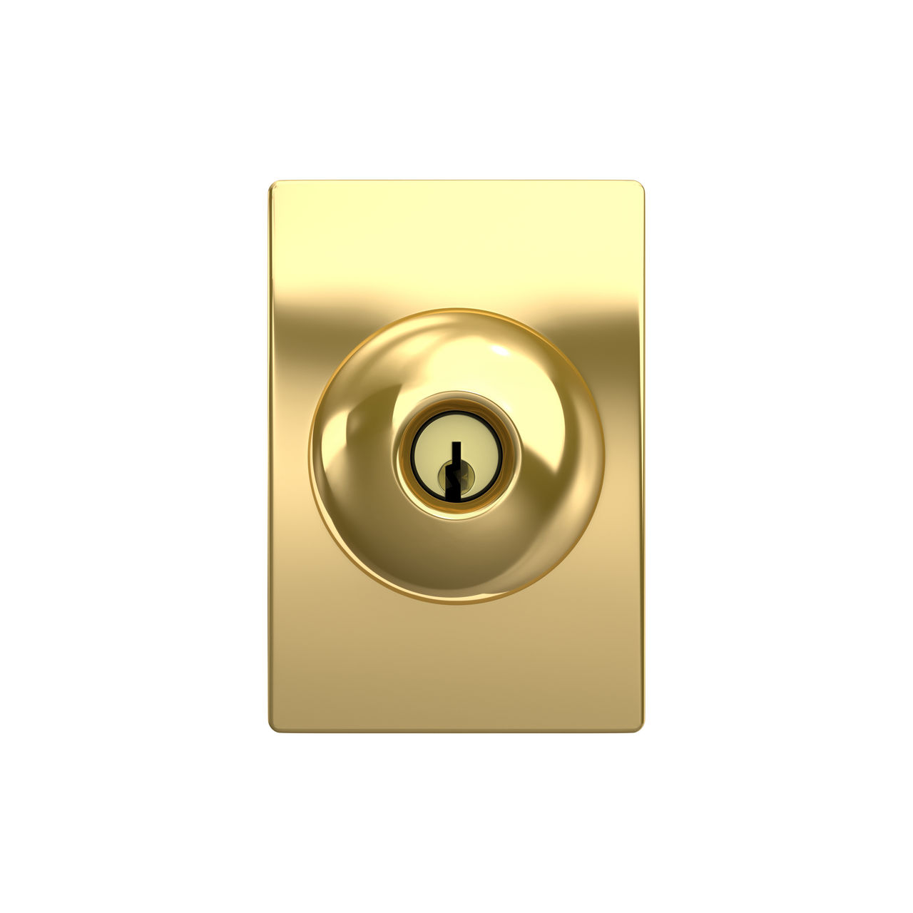 Orbit Knob Keyed Entry Lock