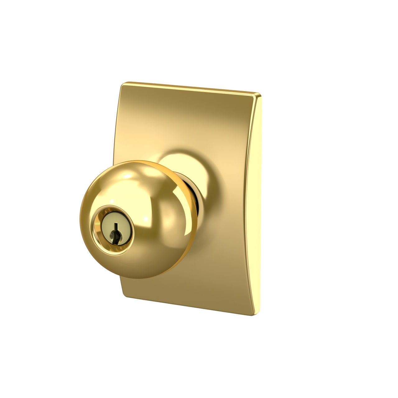 Orbit Knob Keyed Entry Lock