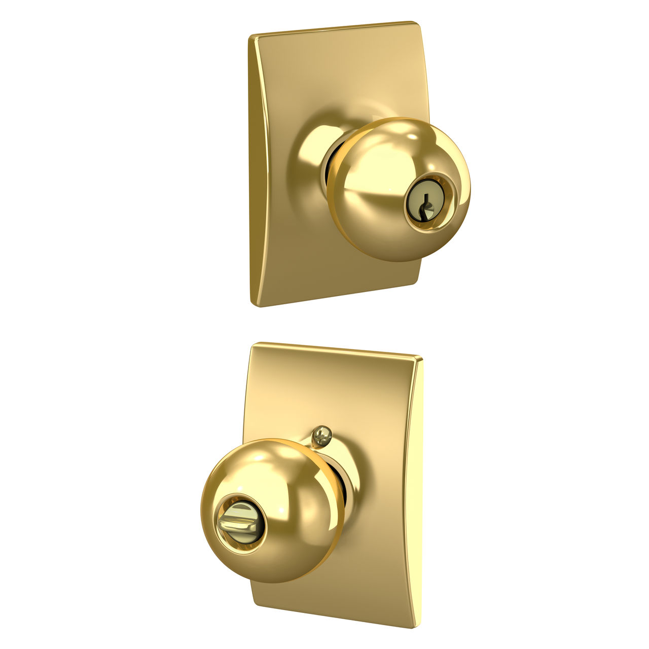 Orbit Knob Keyed Entry Lock