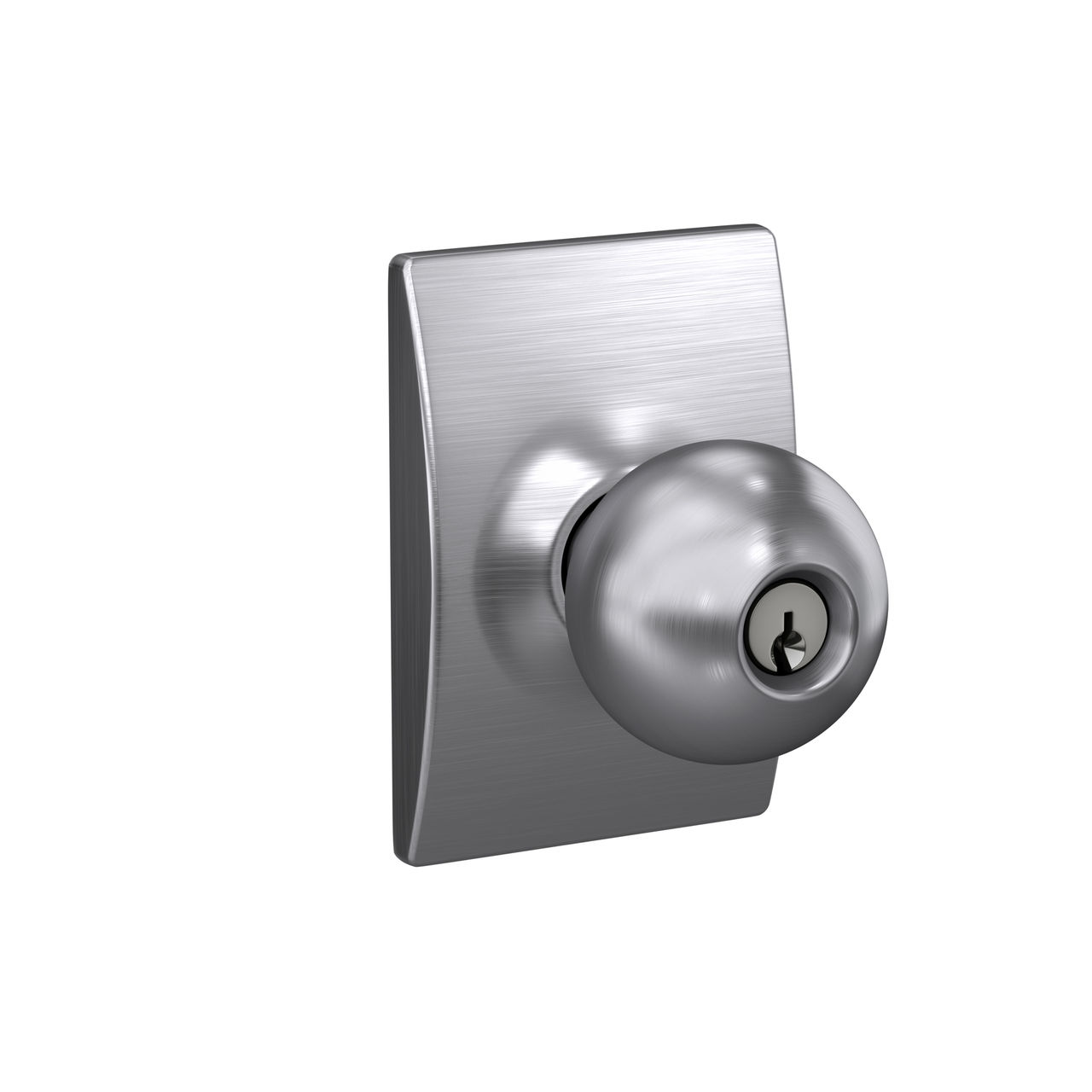 Orbit Knob Keyed Entry Lock