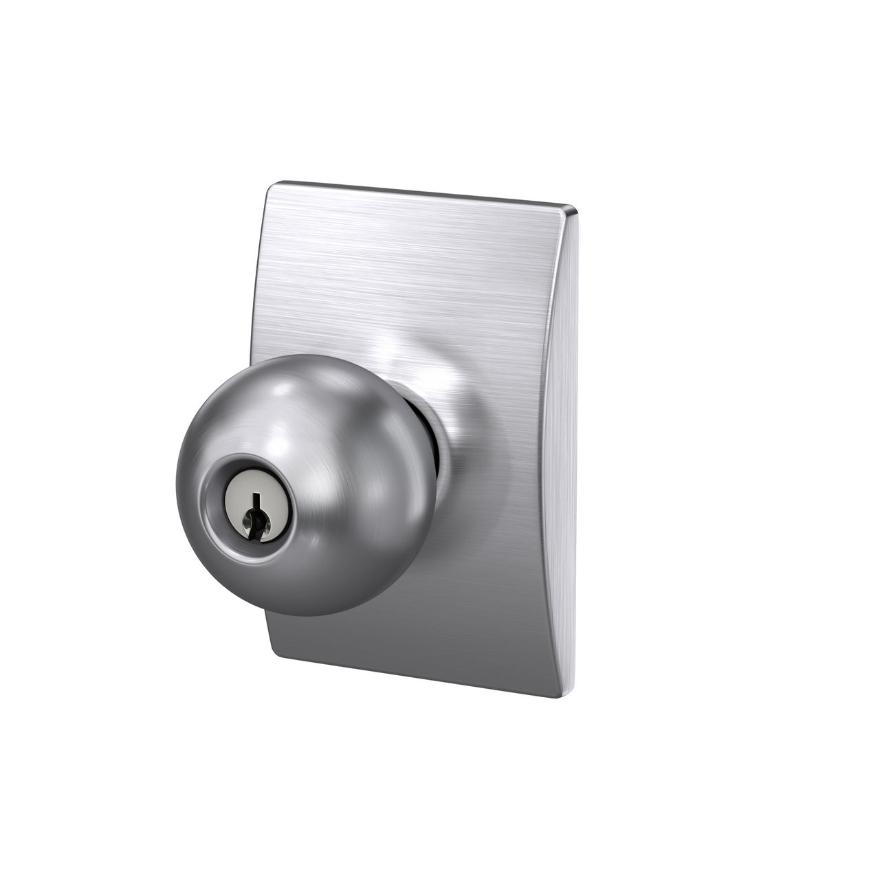 Orbit Knob Keyed Entry Lock