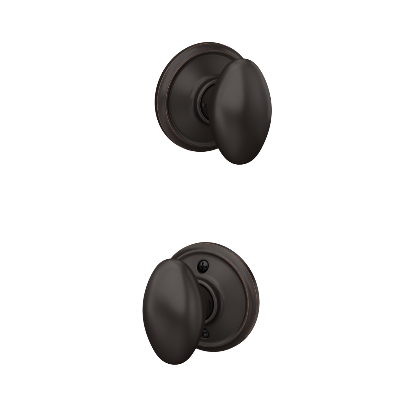 Siena Knob Hall & Closet Lock