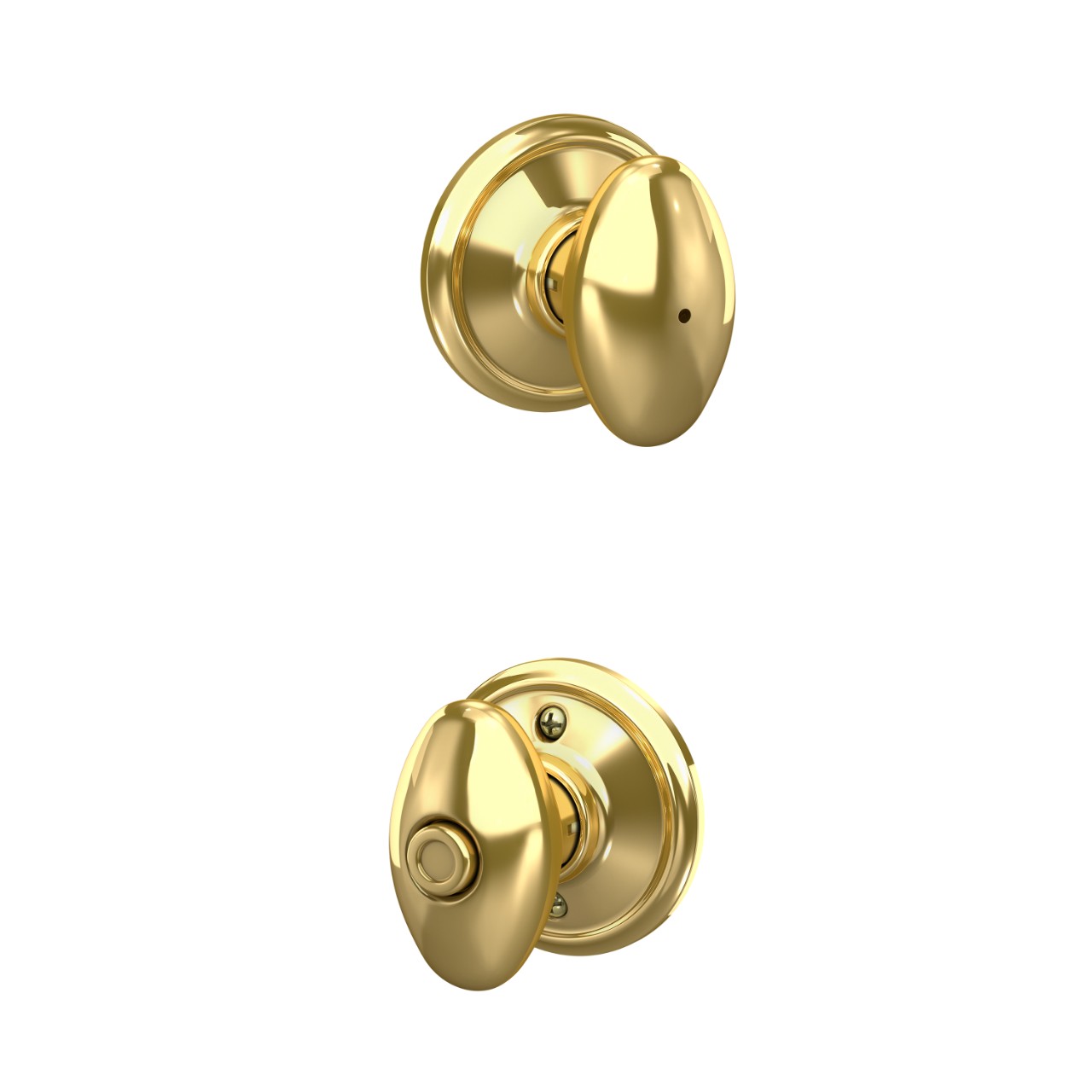 Siena Knob Bed & Bath Lock