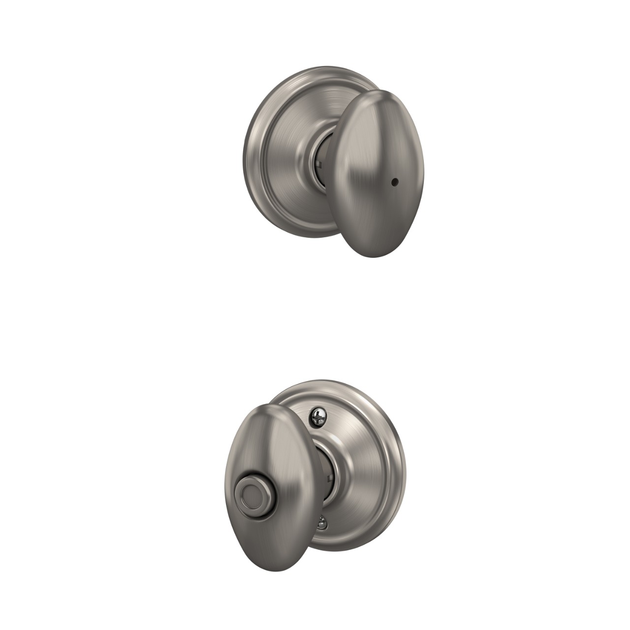 Siena Knob Bed & Bath Lock