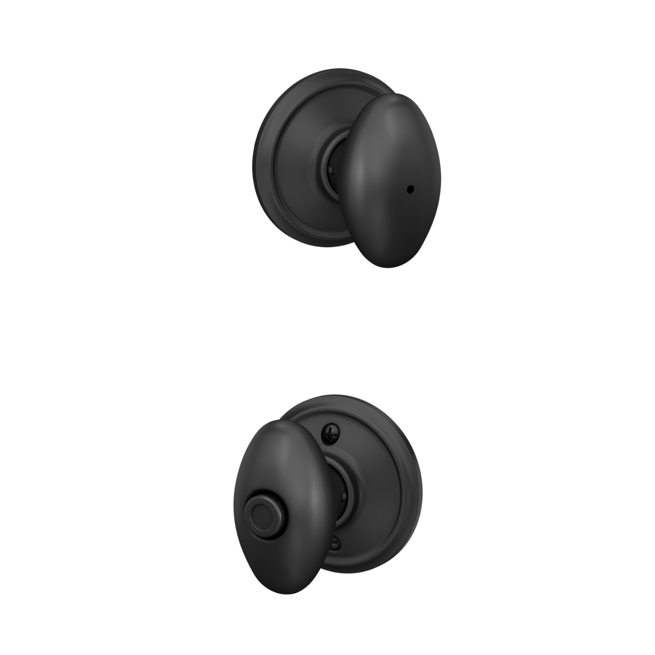 Siena Knob Bed & Bath Lock