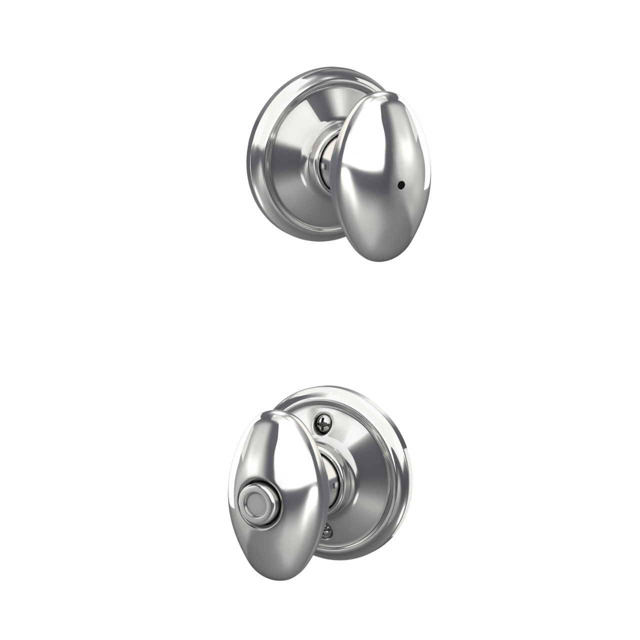 Siena Knob Bed & Bath Lock
