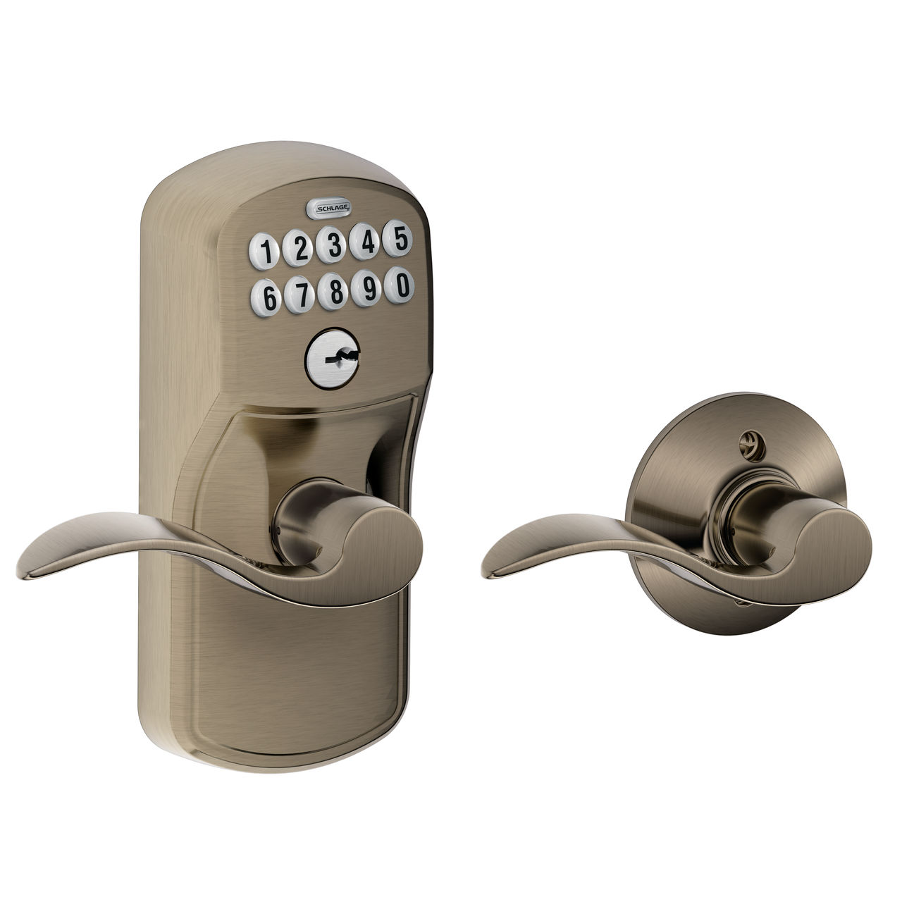 Keypad Lever and Accent Lever with Auto Lock