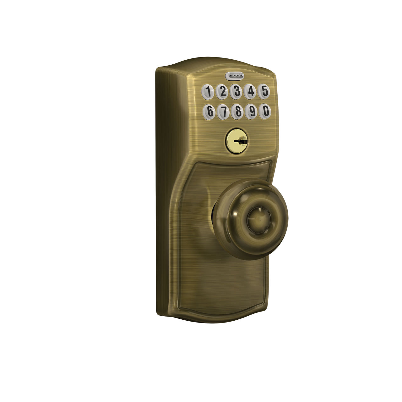 Keypad Knob and Georgian Knob with Flex Lock
