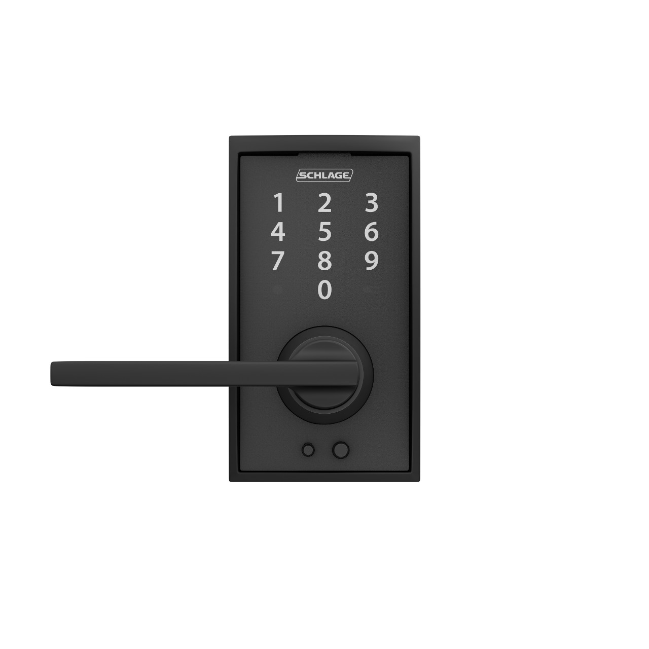 Schlage Touch™ Keyless Touchscreen Lever with Century trim and Latitude