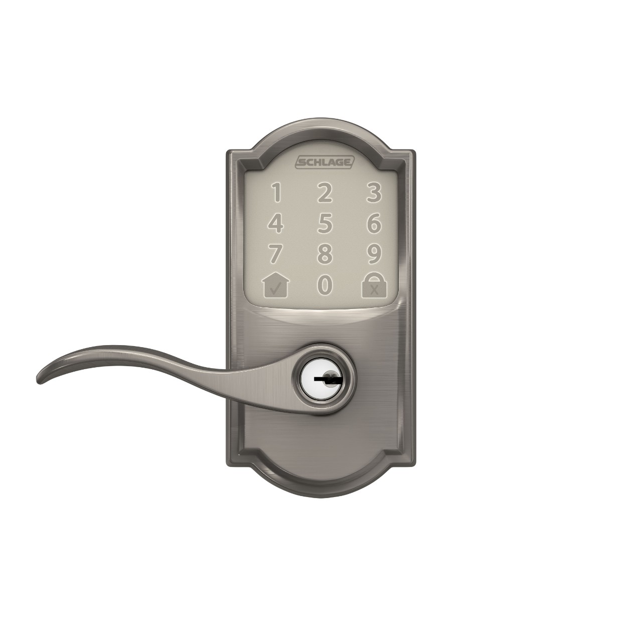 Schlage Encode™ Smart WiFi Lever with Accent Lever