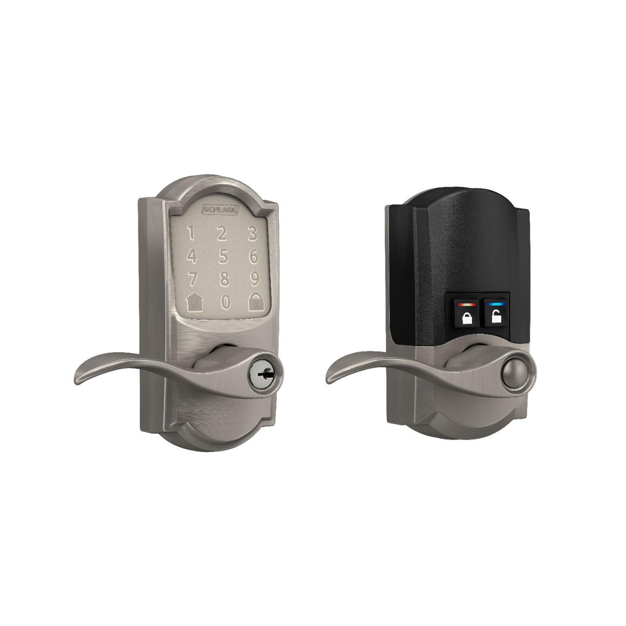 Schlage Encode™ Smart WiFi Lever with Accent Lever