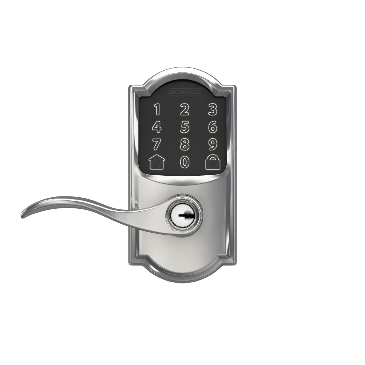 Schlage Encode™ Smart WiFi Lever with Accent Lever