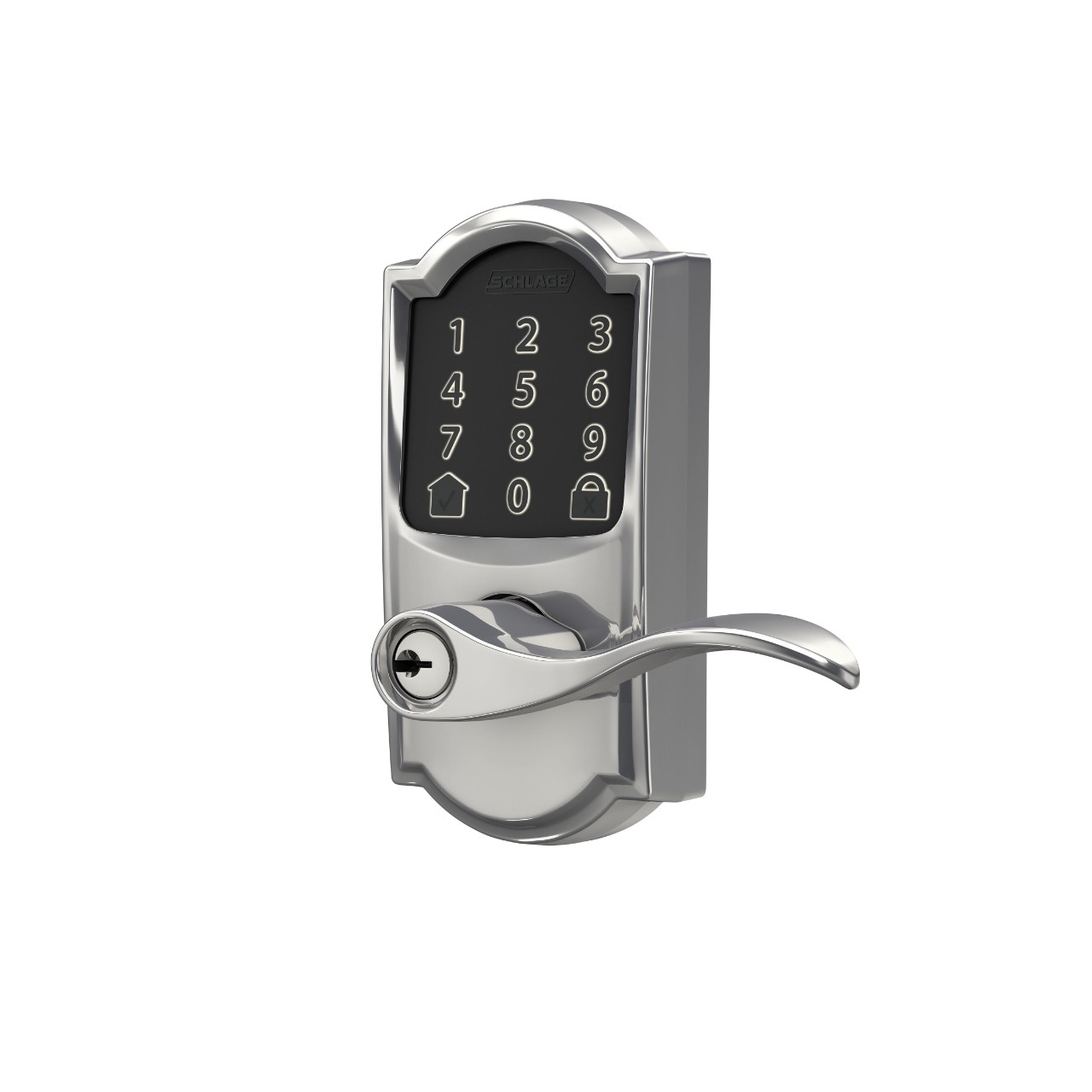 Schlage Encode™ Smart WiFi Lever with Accent Lever