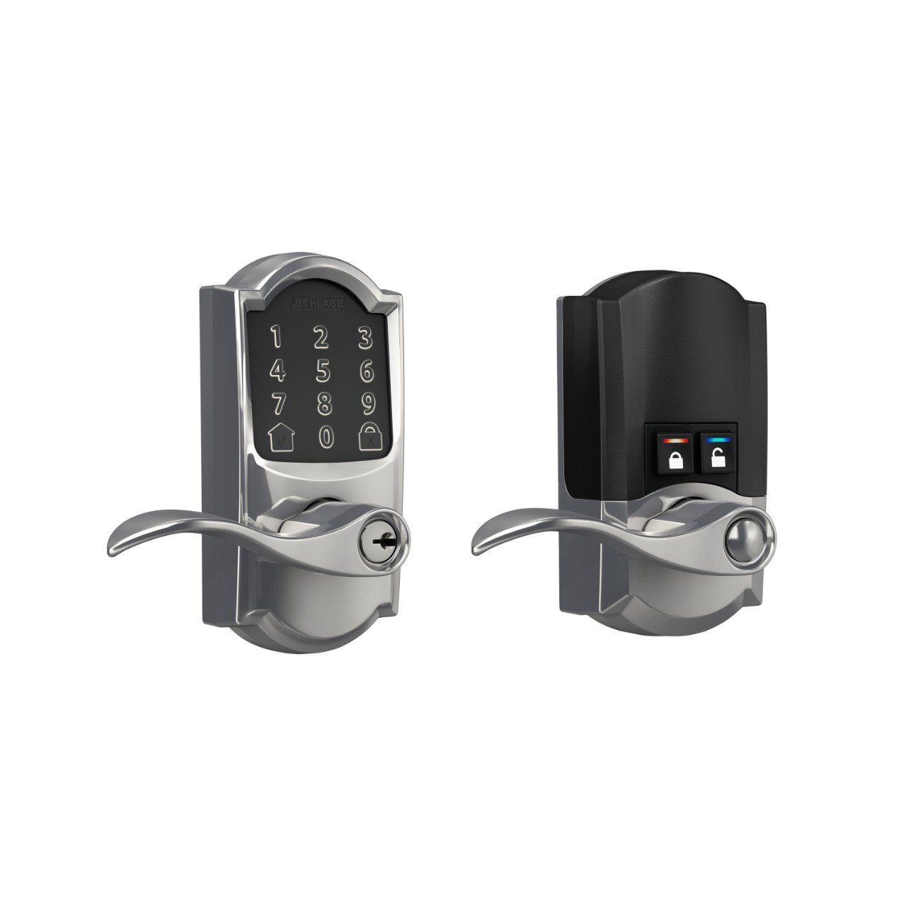 Schlage Encode™ Smart WiFi Lever with Accent Lever