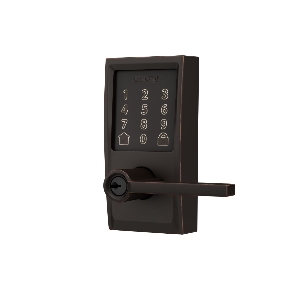 Schlage Encode™ Smart WiFi Lever with Latitude Lever