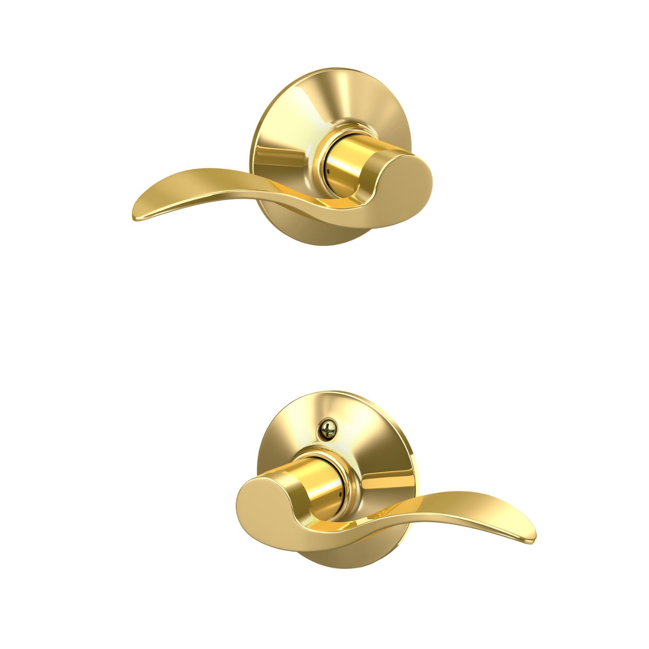 Accent Lever Hall & Closet Lock