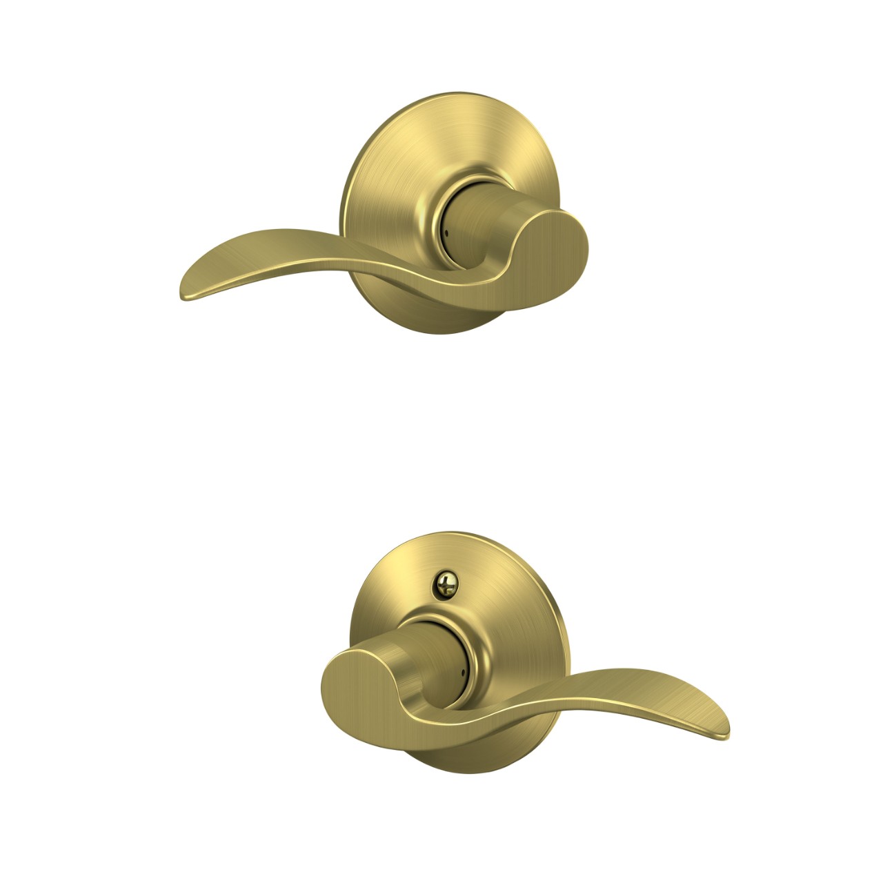 Accent Lever Hall & Closet Lock