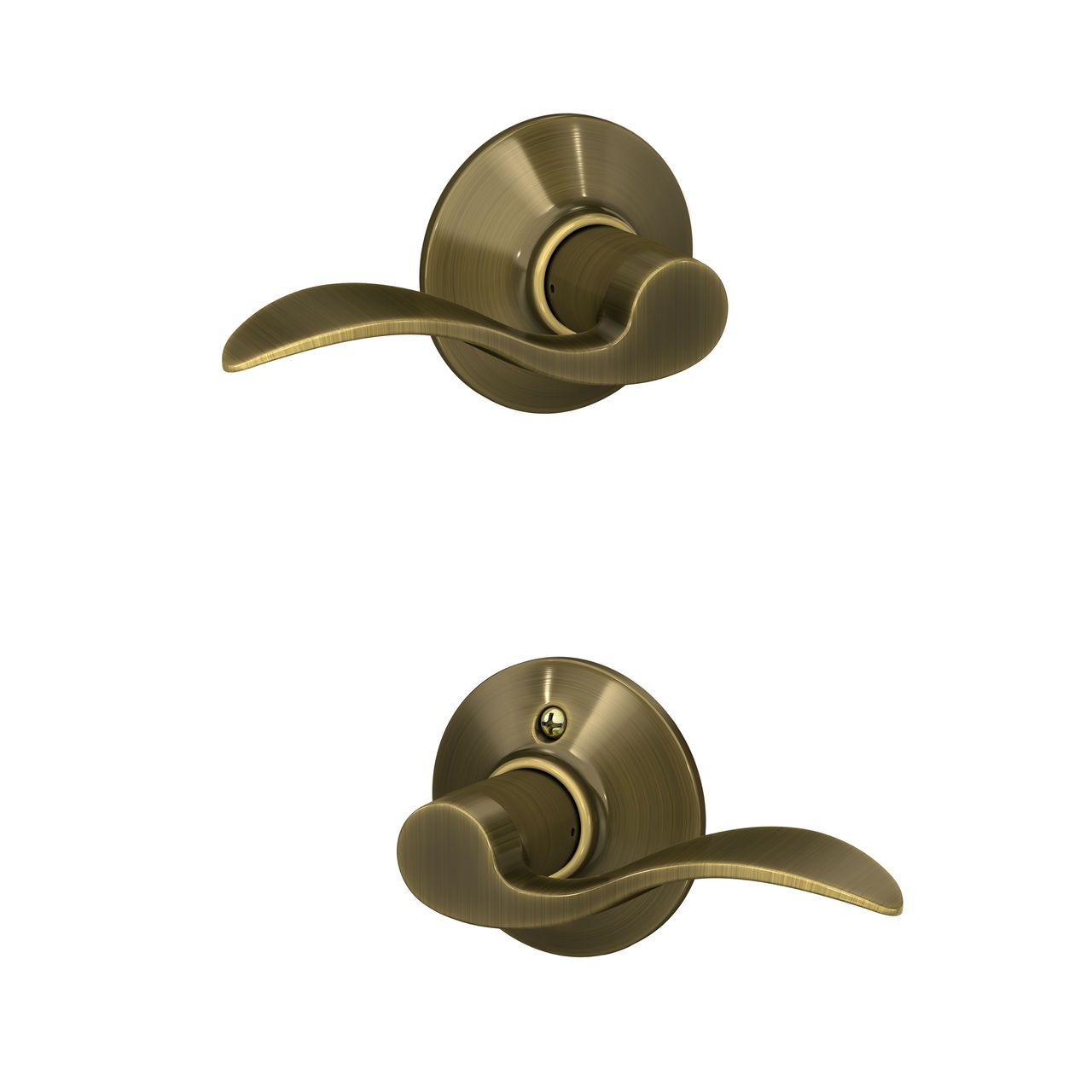 Accent Lever Hall & Closet Lock