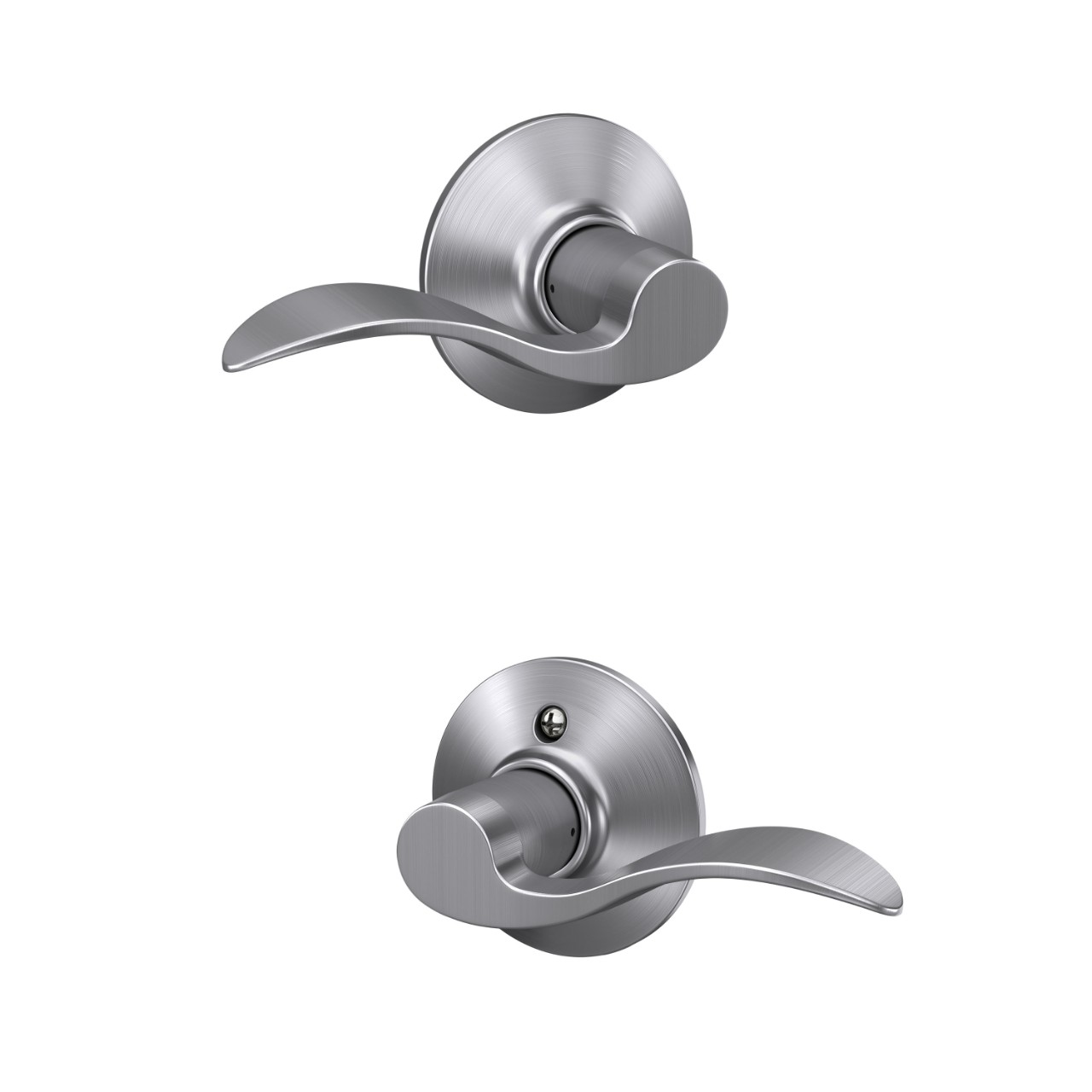 Accent Lever Hall & Closet Lock