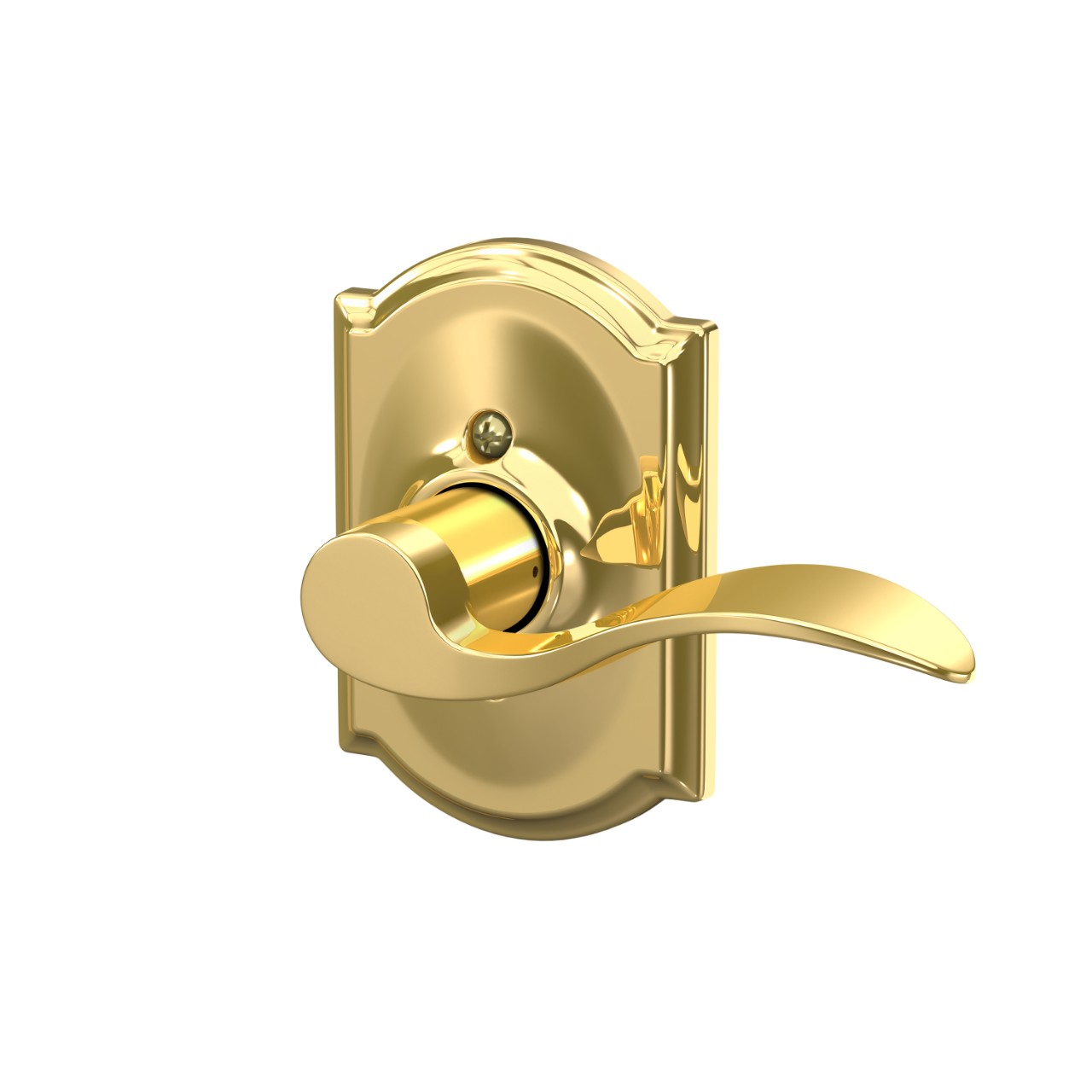 Accent Lever Non-Turning Lock