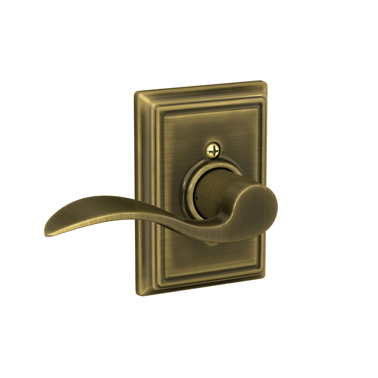 Accent Lever Non-Turning Lock