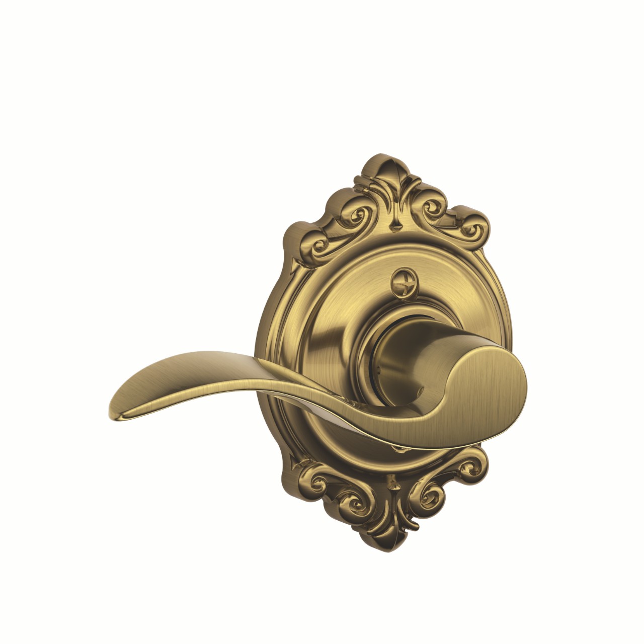 Accent Lever Non-Turning Lock
