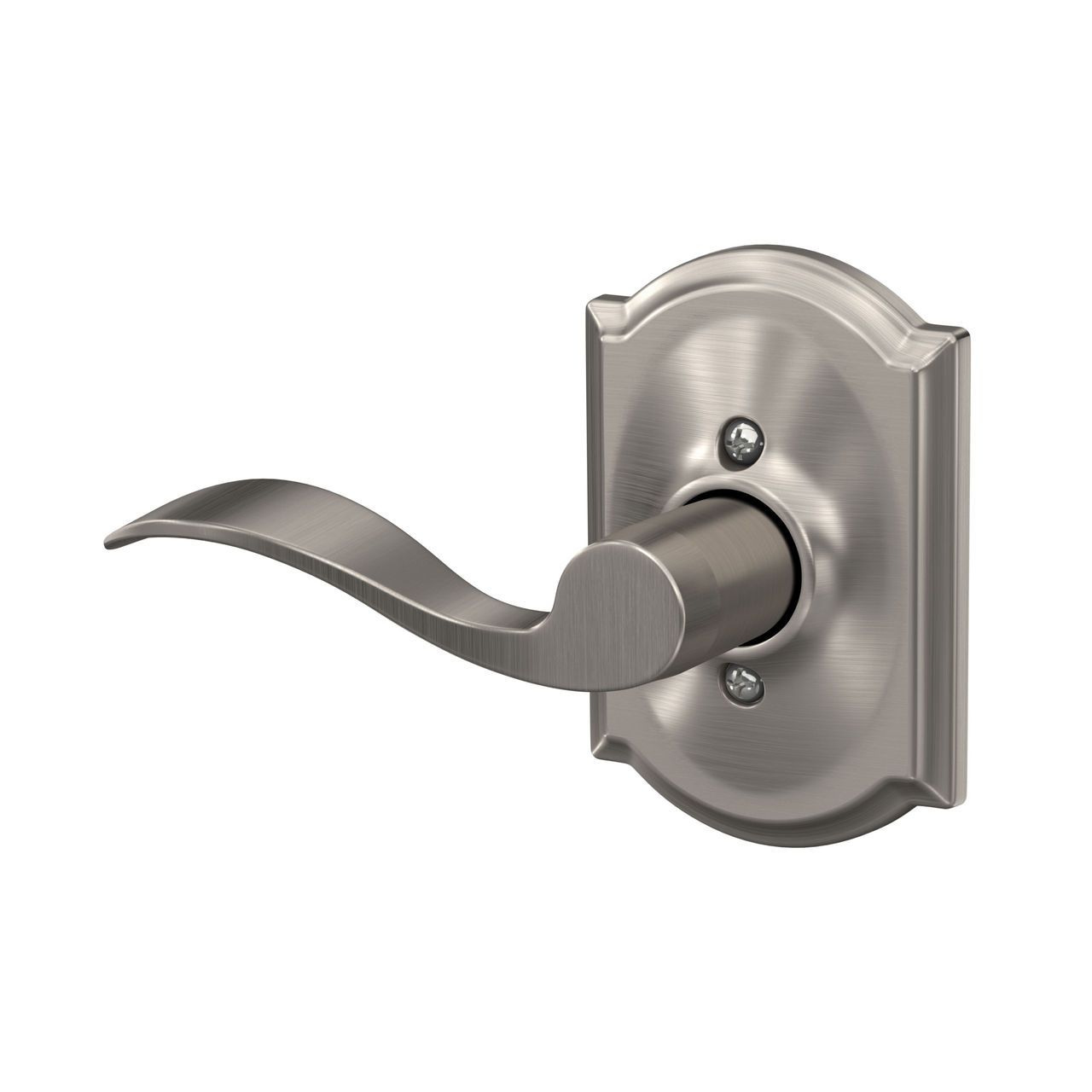 Serrure sans rotation avec levier Accent et garniture Camelot
