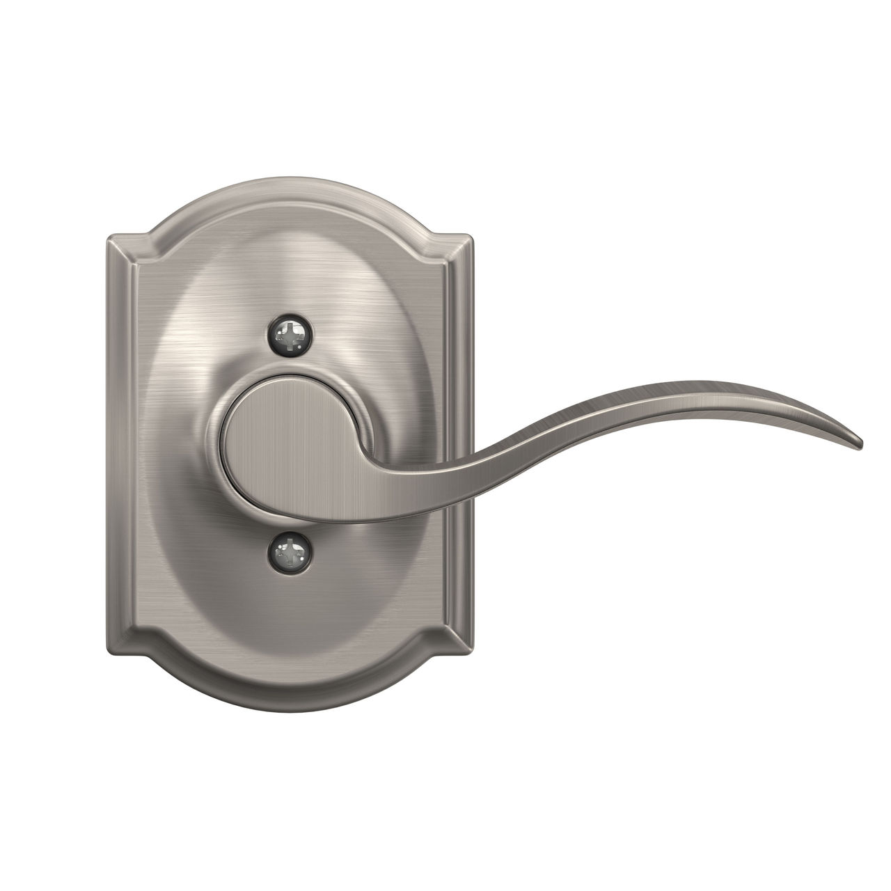 Serrure sans rotation avec levier Accent et garniture Camelot
