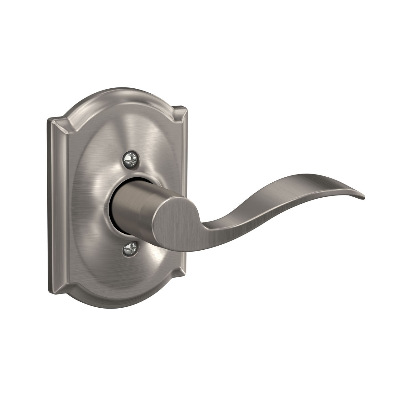 Serrure sans rotation avec levier Accent et garniture Camelot