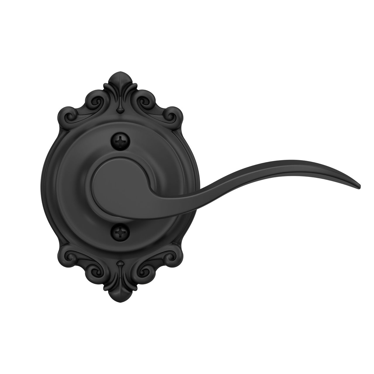 Serrure sans rotation avec levier Accent et garniture Brookshire