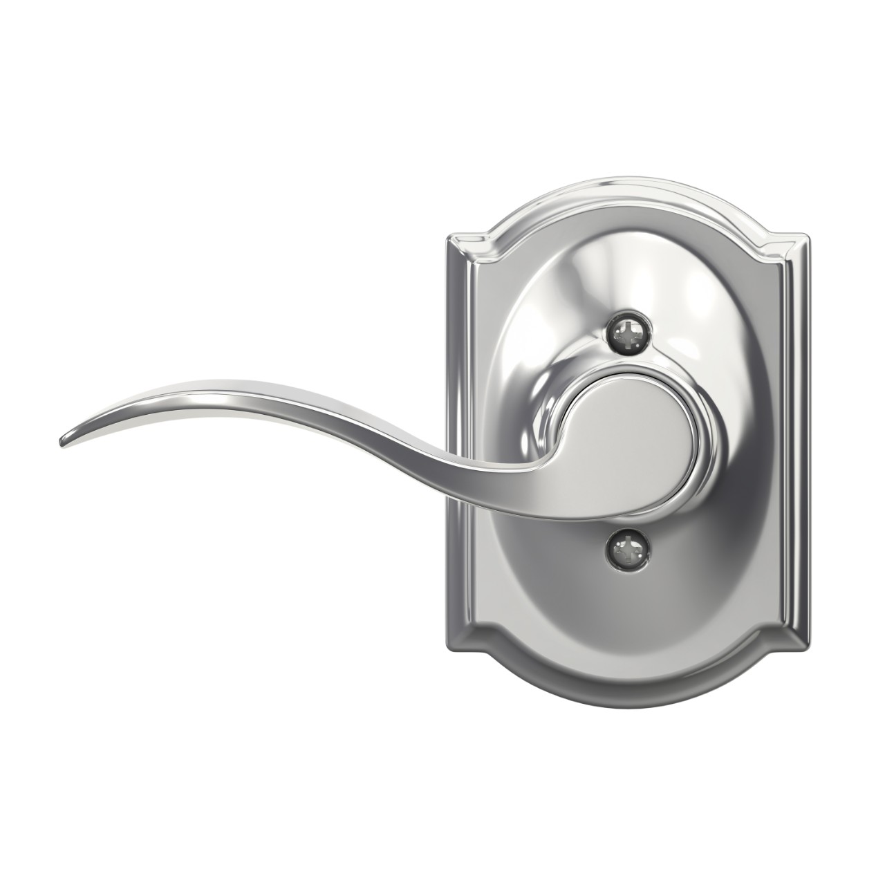 Serrure sans rotation avec levier Accent et garniture Camelot