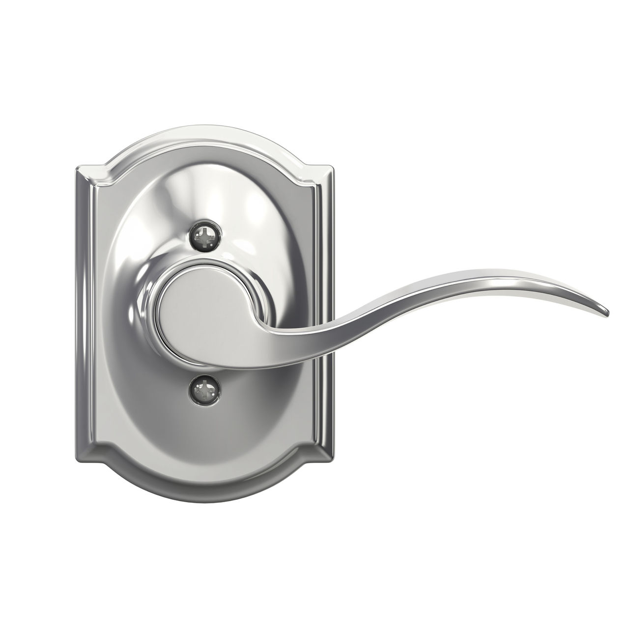 Serrure sans rotation avec levier Accent et garniture Camelot