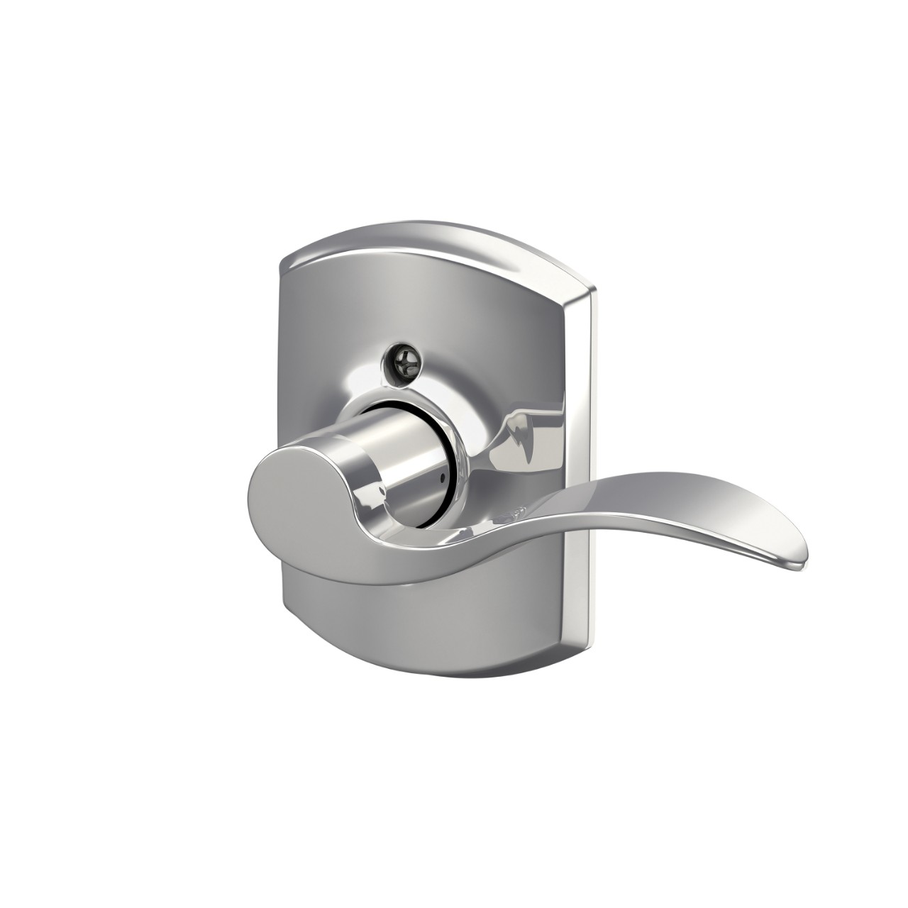 Accent Lever Non-Turning Lock