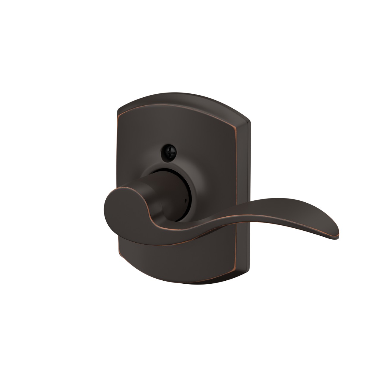 Accent Lever Non-Turning Lock