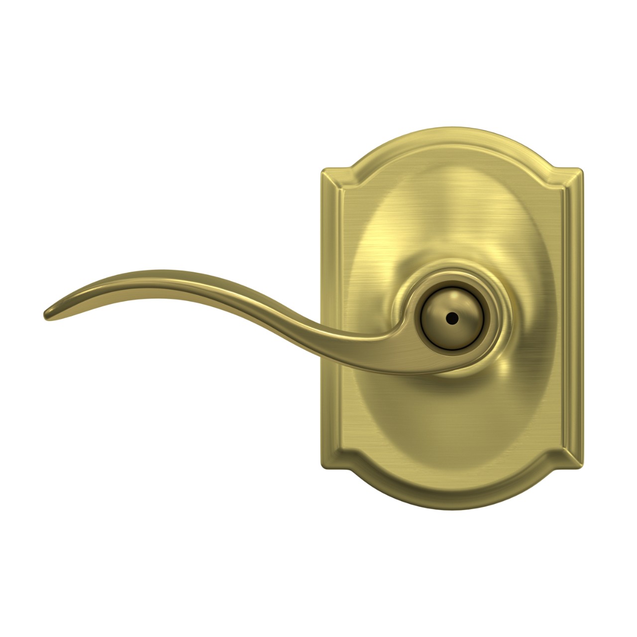 Accent Lever Bed & Bath Lock