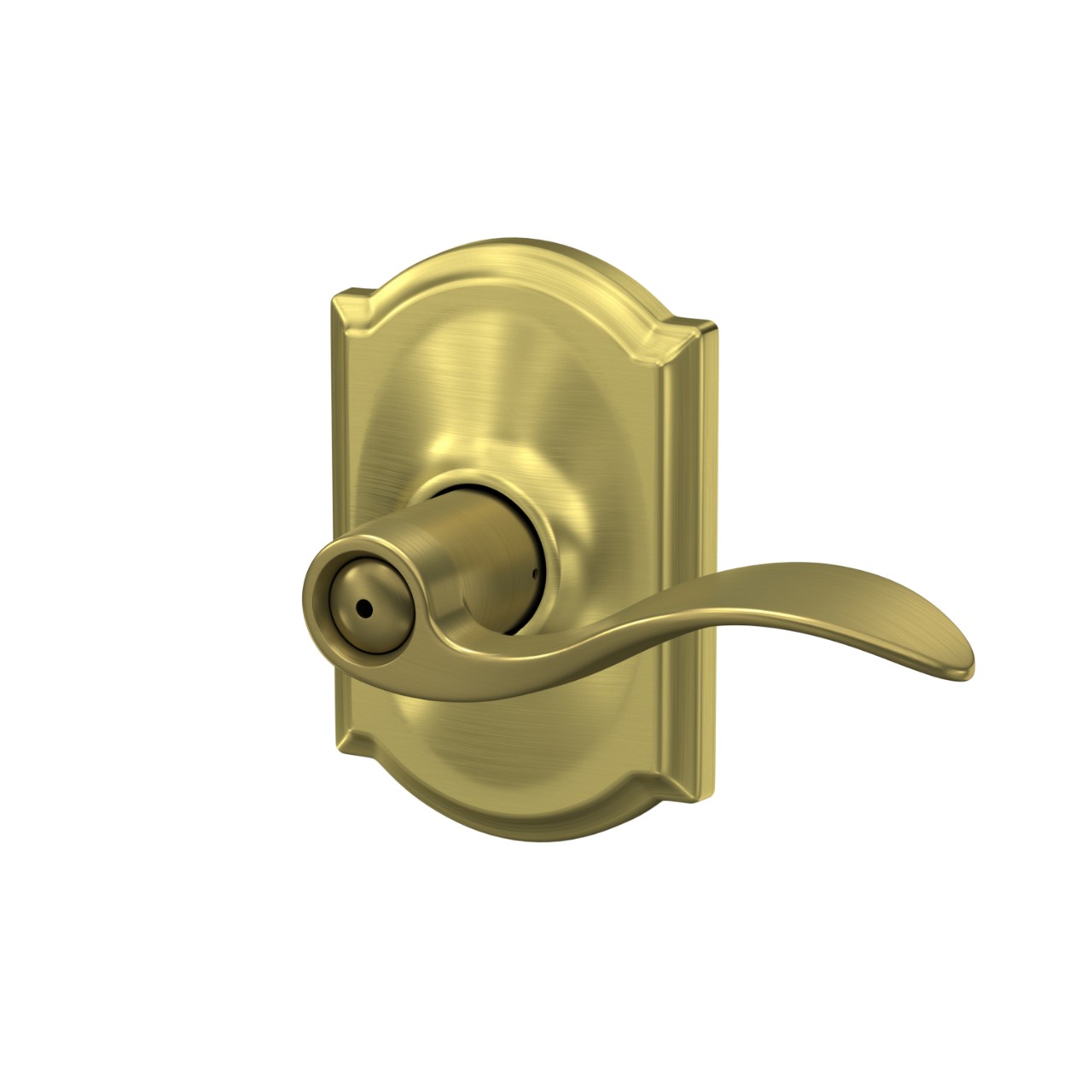 Accent Lever Bed & Bath Lock