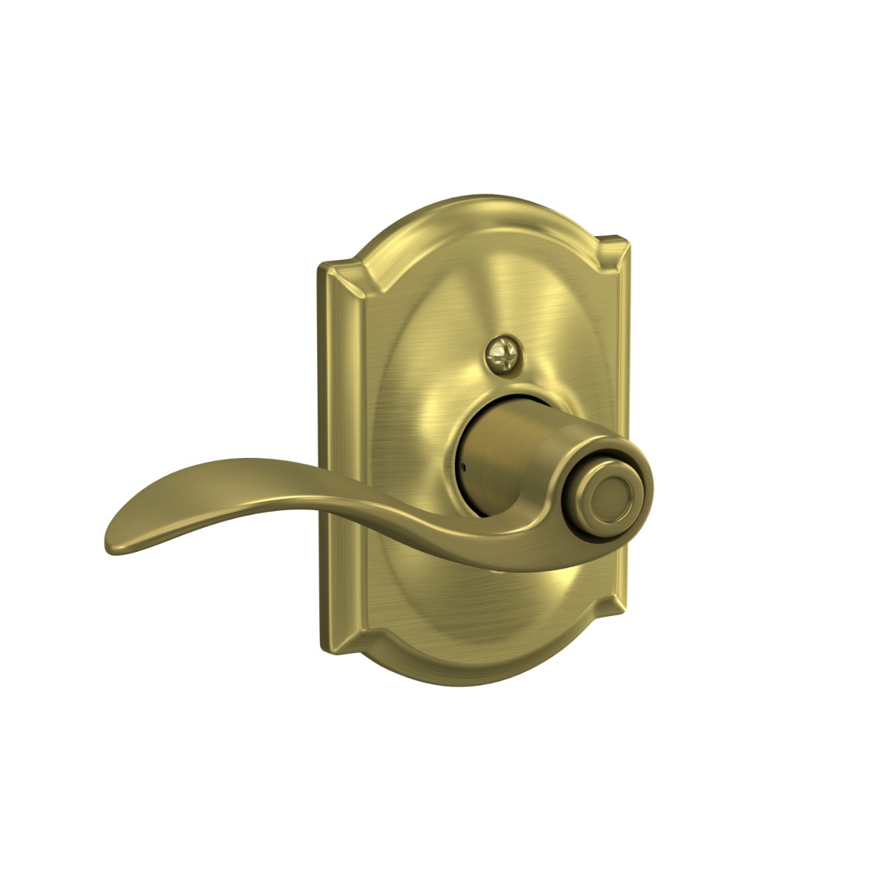 Accent Lever Bed & Bath Lock