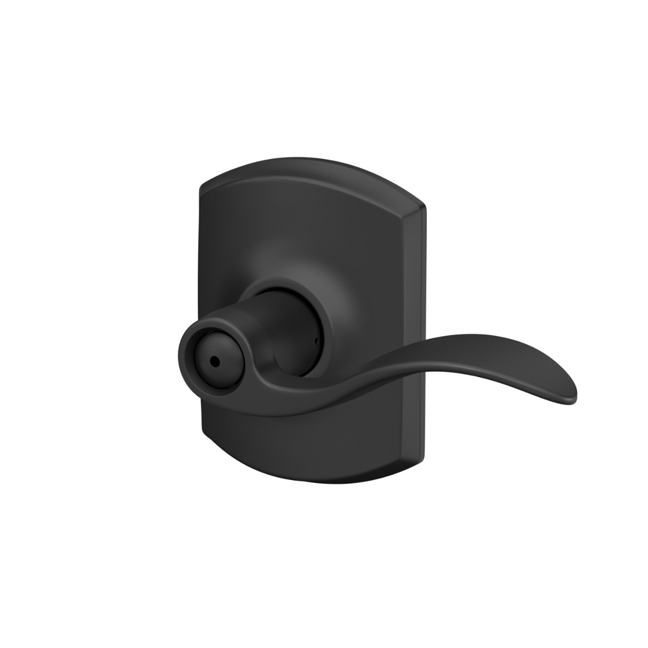 Accent Lever Bed & Bath Lock