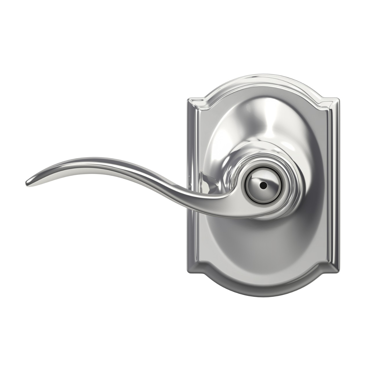 Accent Lever Bed & Bath Lock