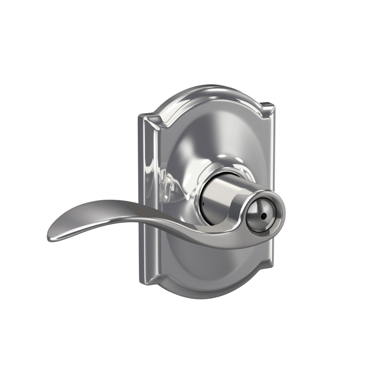 Accent Lever Bed & Bath Lock