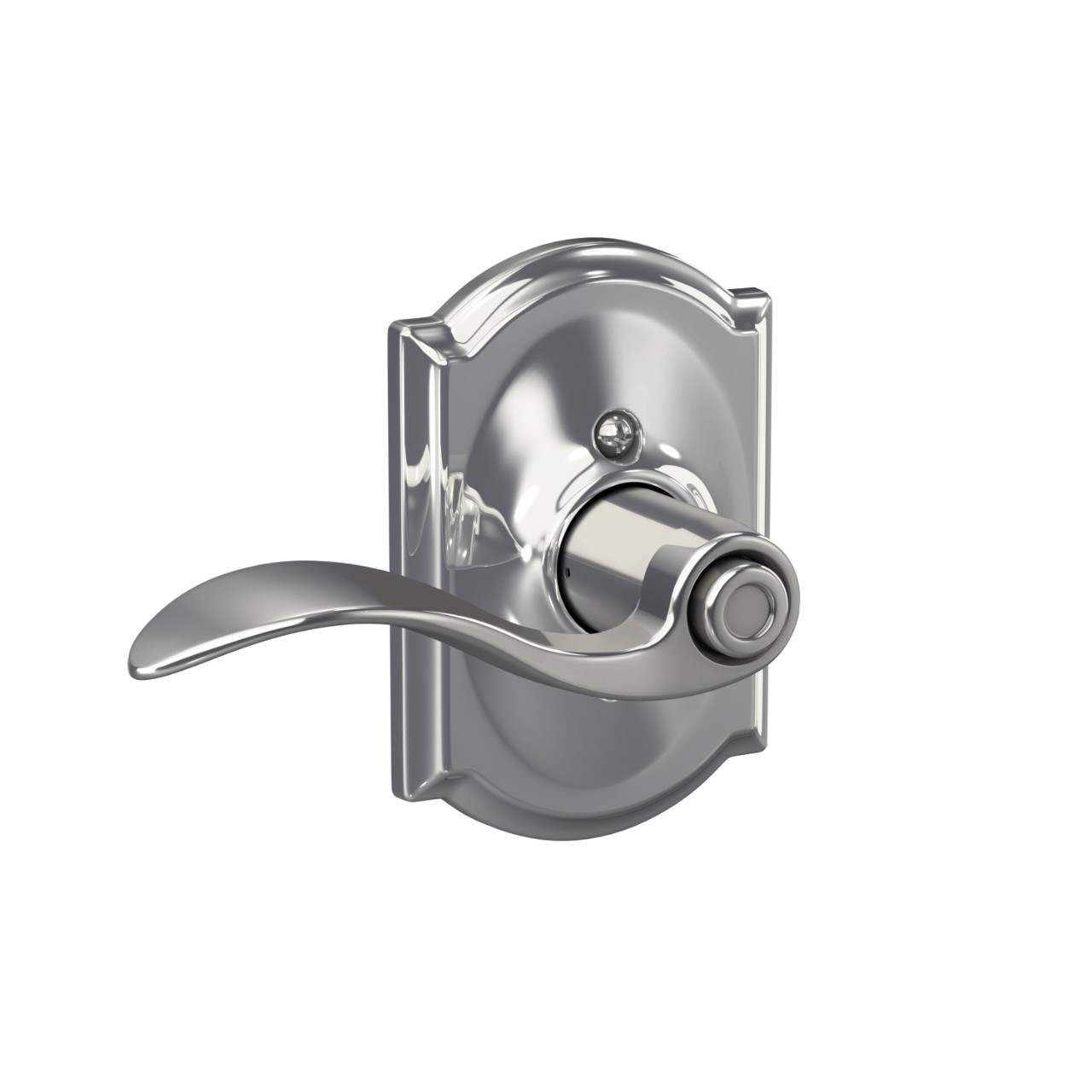 Accent Lever Bed & Bath Lock
