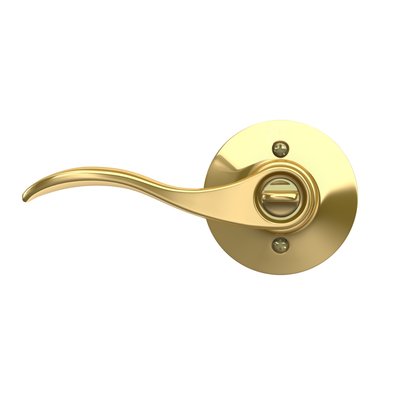 Accent Lever Keyed Entry Lock