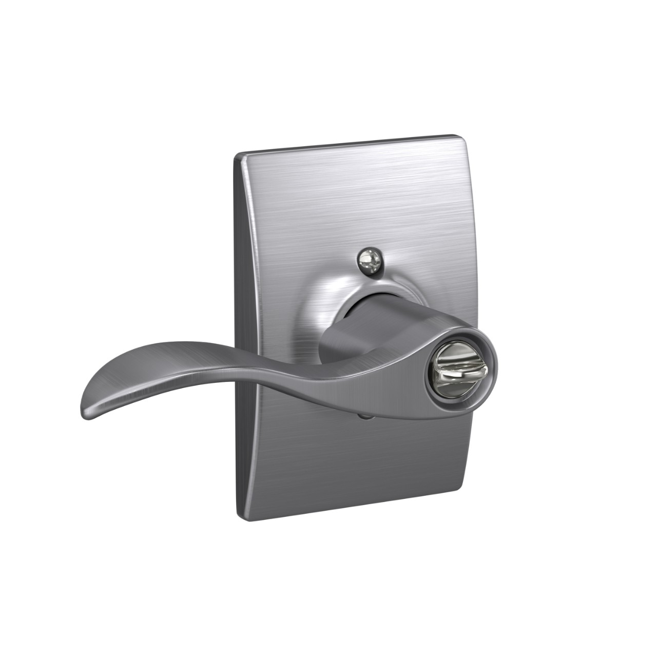 Accent Lever Keyed Entry Lock