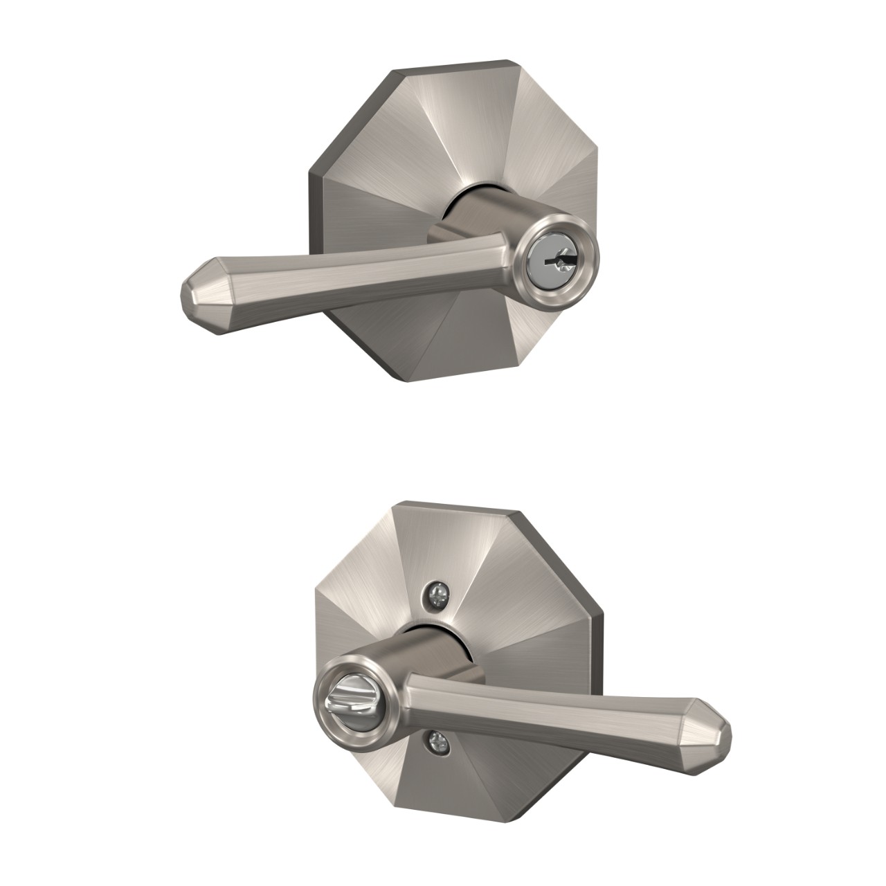Dempsey Lever Keyed Entry Lock
