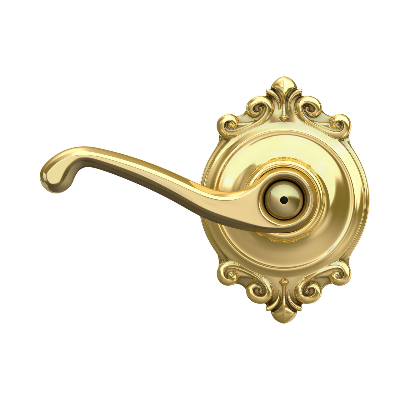 Flair Lever Bed & Bath Lock