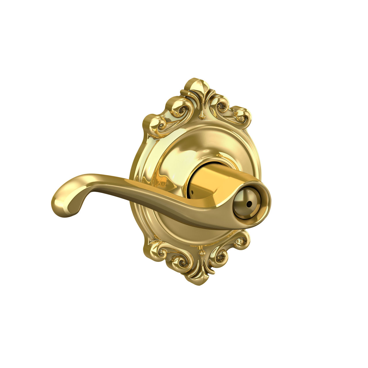 Flair Lever Bed & Bath Lock