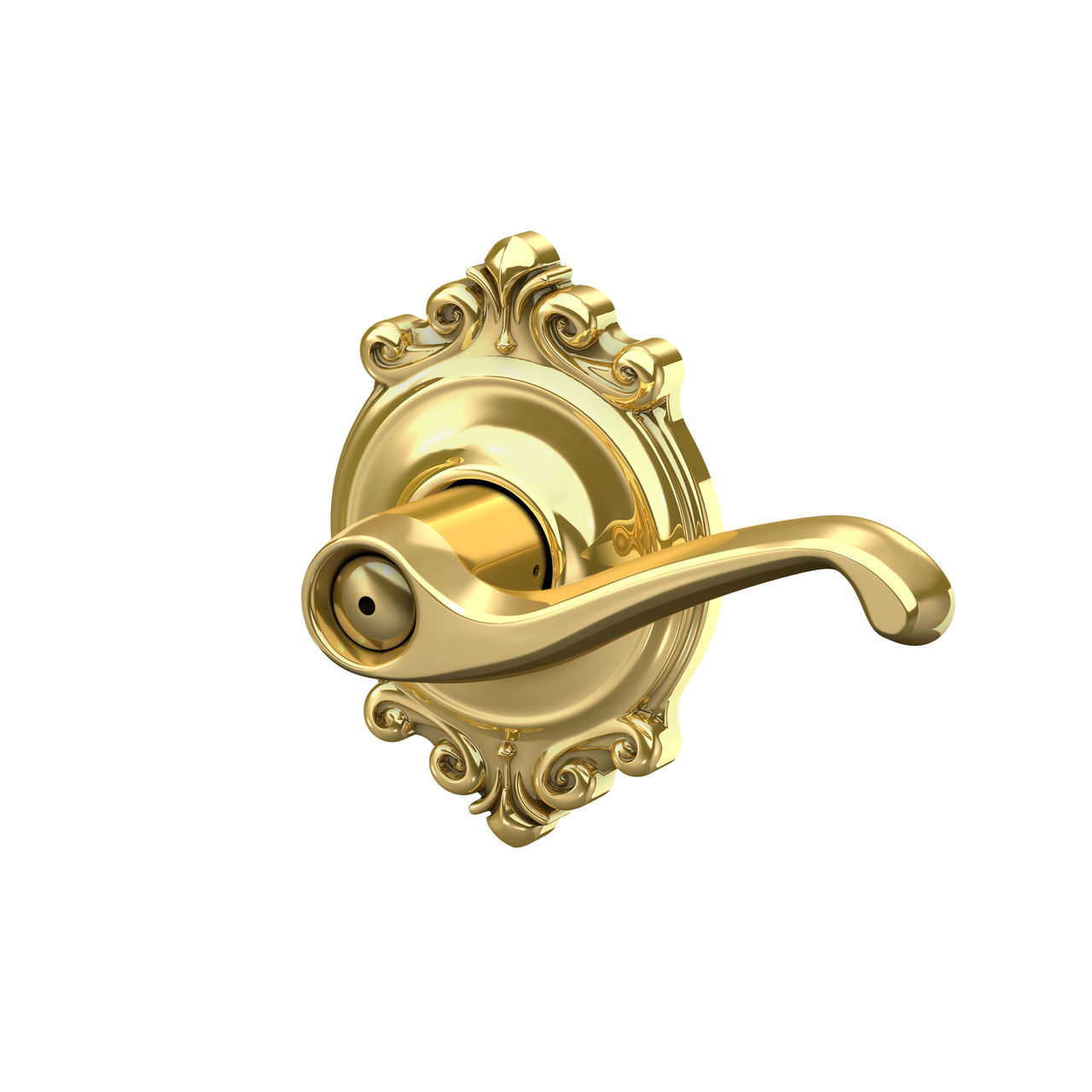 Flair Lever Bed & Bath Lock