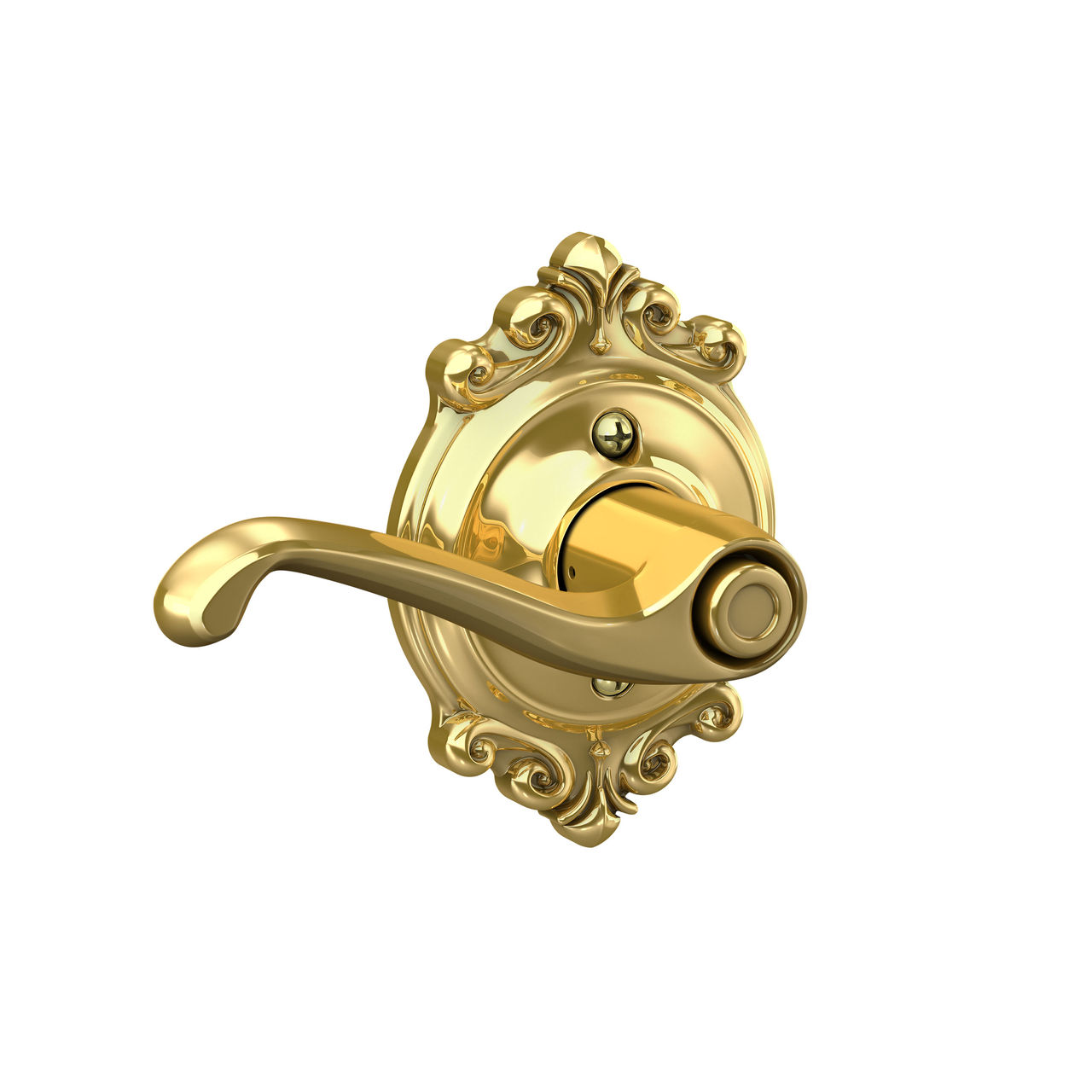 Flair Lever Bed & Bath Lock